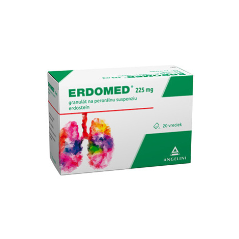 Erdomed 225 mg 20 vrecúšok