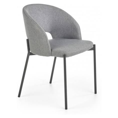 Dizajnová stolička Brinne sivá Halmar