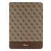Púzdro Guess iPad Pro 12.9" brown 4G Stripe Allover (GUFCP12PS4SGW)