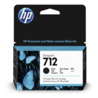 HP 712 Atramentová kazeta Black DesignJet Ink, 38-ml, (3ED70A)