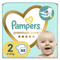 PAMPERS Premium Care plienky veľ. 2, 4-8 kg, 88 ks