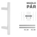 FT - MADLO kód K31Z 25x25 mm UN pár 600 mm, 25x25 mm, 800 mm