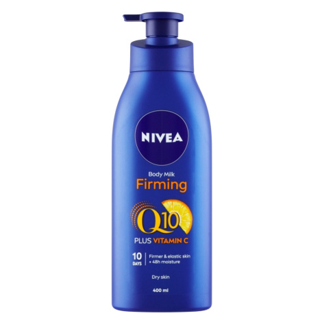NIVEA Q10 Plus Vitamín C Výživné spevňujúce telové mlieko 400 ml