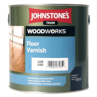 Johnstones Floor Varnish - rýchloschnúci lak na podlahy bezfarebný lesklý 5 l