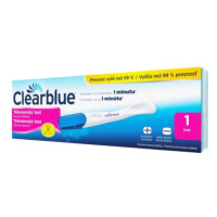 CLEARBLUE Plus tehotenský test rýchla detekcia 1 kus