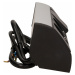 Nábytková zásuvka s vypínačom, strieborno-čierna OR-GM-9002/BG, 3680W, francúzska (typ E)