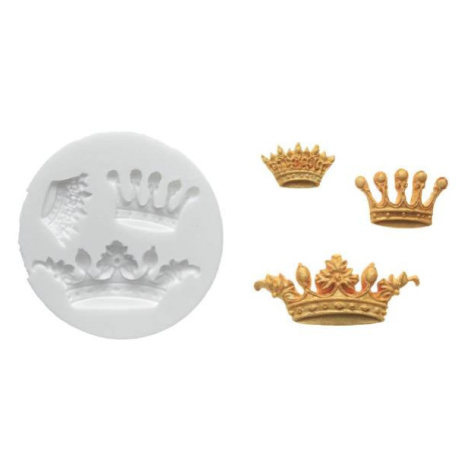 Silikónová formička kráľovské koruny 58 × 24 mm - Silikomart