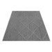 Kusový koberec Patara 4952 Grey – na von aj na doma Rozmery kobercov: 240x340
