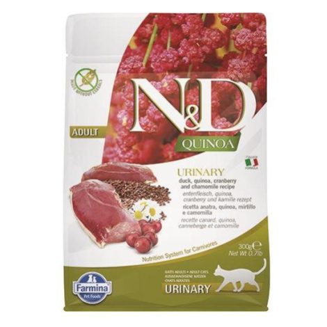 ND Cat GF Quinoa 300g Urinary kacka N&D