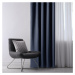 AmeliaHome Záves Blackout Oxford Pleat indigo, 140 x 245 cm