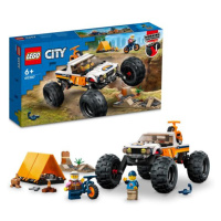 LEGO® City 60387 Dobrodružstvá s terénnym autom 4 x 4