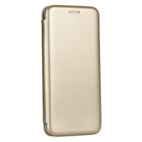 Apple iPhone 13 Mini, puzdro s bočným otváraním, stojan, Forcell Elegance, zlatá farba