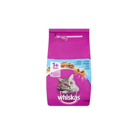 WHISKAS Adult cat s tuniakom granule pre mačky 1,4kg