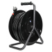Kábel predlžovací 50m so 4 zásuvkami 2P+E Schuko, PVC, H05VV-F 3x1,5mm2