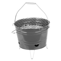 Gril Strend Pro Finch, BBQ, vedierko, kovový, na drevené uhlie, 270x220 mm