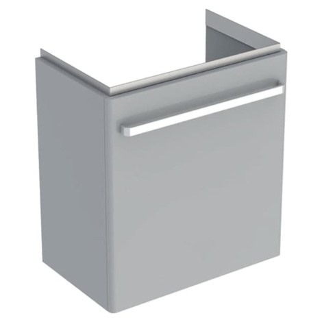 Kúpeľňová skrinka pod umývadlo Geberit Selnova 55x60,4x36,7 cm v šedej farbe 501.493.00.1