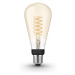 Philips HUE Bluetooth žiarovka LED E27 Filament ST72 7W 550lm 2200-4500K