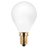 SEGULA LED kvapková žiarovka 24V DC E14 3W 922 opál stmievateľná