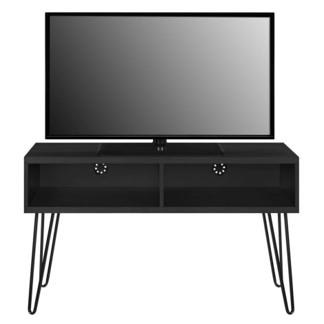 Tmavosivý TV stolík v dekore duba 107x63 cm Owen – Støraa