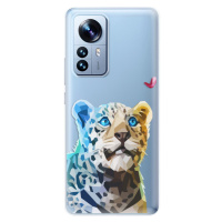 Odolné silikónové puzdro iSaprio - Leopard With Butterfly - Xiaomi 12 Pro