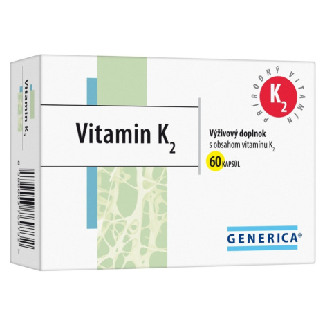 GENERICA Vitamin K2 60 kapsúl