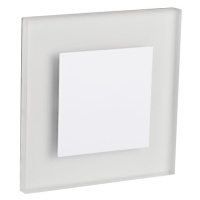 Svietidlo LED 0,8W, 6500K, 15lm, IP20, biela, BOČ-SCH, 75x75, APUS LED W-CW (Kanlux)