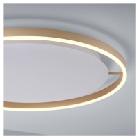 LED stropné svietidlo Ritus, Ø 58,5 cm, matná mosadz