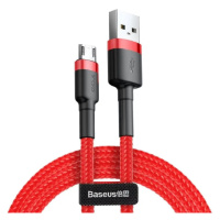 Nabíjací a dátový kábel USB, microUSB, 200 cm, 1500 mA, s ochranou proti zlomeniu, vzor šnúrky, 