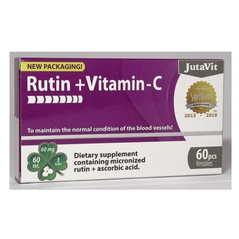 JUTAVIT Rutín + Vitamín C 60 tabliet