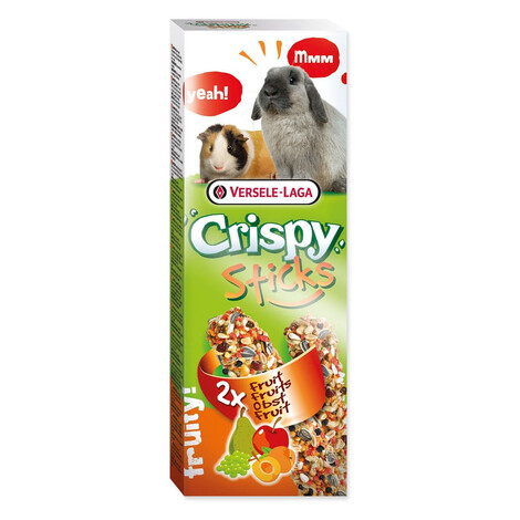 Tyčinky VERSELE-LAGA Crispy s ovocím pre králiky a morčatá 110 g