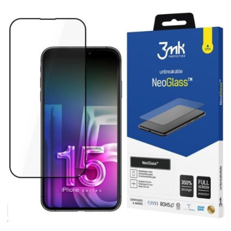 3mk NeoGlass Black pre Apple iPhone 15 Pro