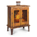 Blumfeldt Flame Locker, ohnisko, vintage záhradný krb, 58 x 30 cm, oceľ, hrdzavý vzhľad