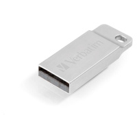 VERBATIM Flash disk 32 GB Metal Executive, USB 2.0, strieborná