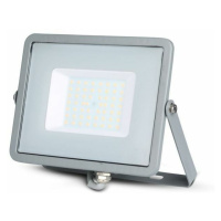 Reflektor LED PRO 50W, 3000K, 4000lm, sivá VT-50 (V-TAC)