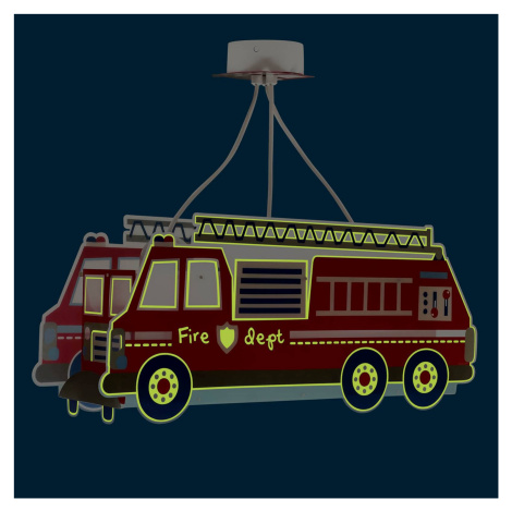 Dalber Fire Truck svetlo Požiarnické auto červená