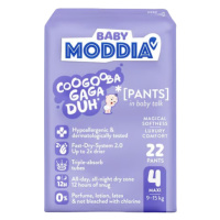 MODDIA BABY Plienkové nohavičky 4 Maxi (9–15 kg), 22 ks