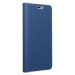 Diárové puzdro na Apple iPhone 14 Pro Max LUNA Carbon modré