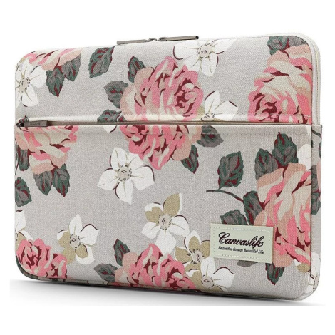 Kryt CANVASLIFE SLEEVE LAPTOP 13-14 WHITE ROSE (0795787711194)