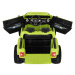 mamido  Detské elektrické autíčko Jeep Mighty 4x4 zelené