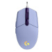 Logitech herná myš Gaming Mouse G203 LIGHTSYNC 2nd Gen, EMEA, USB, lilac