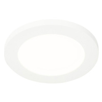 Stropné svietidlo biele 17 cm vrátane LED 3-stupňové stmievateľné IP44 - Steve