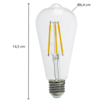 Arcchio LED žiarovka číra E27 3,8W 2 700 K 806 lm