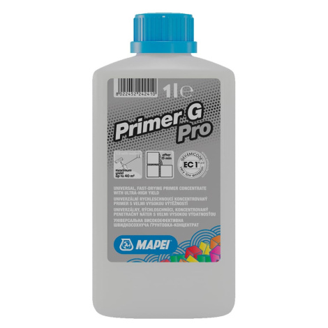 Penetrácia Mapei Primer G Pro 1 liter PRIMERGPRO1
