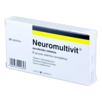 NEUROMULTIVIT filmom obalené tablety 20 kusov