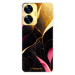 Odolné silikónové puzdro iSaprio - Gold Pink Marble - Realme C55