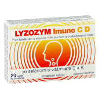 LYZOZYM Imuno C, D so selénom a vitamínmi E a K 20 tabliet na cmúľanie