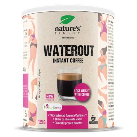 WaterOut Coffee | Odstranění zadržování vody | Cactinea složení | Snížení otoků a nafouknutí | P