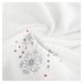 Bavlnený vianočný uterák biely s vločkami Šírka: 50 cm | Dĺžka: 90 cm