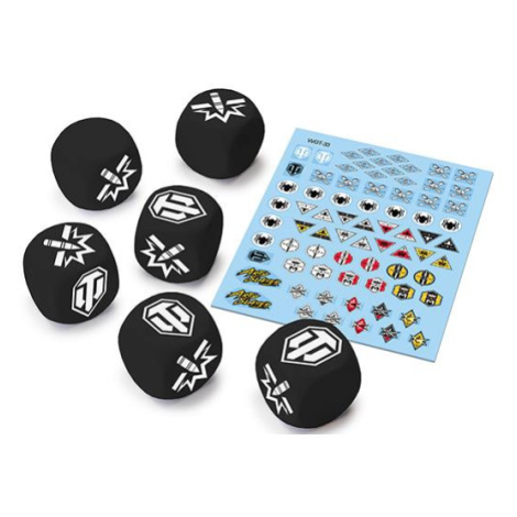 Gale Force Nine World of Tanks Miniatures Game - Tank Ace Dice and Decals