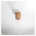 Stropné svietidlo v prírodnej farbe 10x10 cm Gabi – Nice Lamps